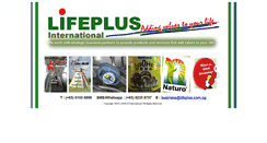 Desktop Screenshot of lifeplus.com.sg
