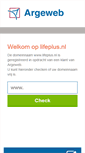 Mobile Screenshot of lifeplus.nl